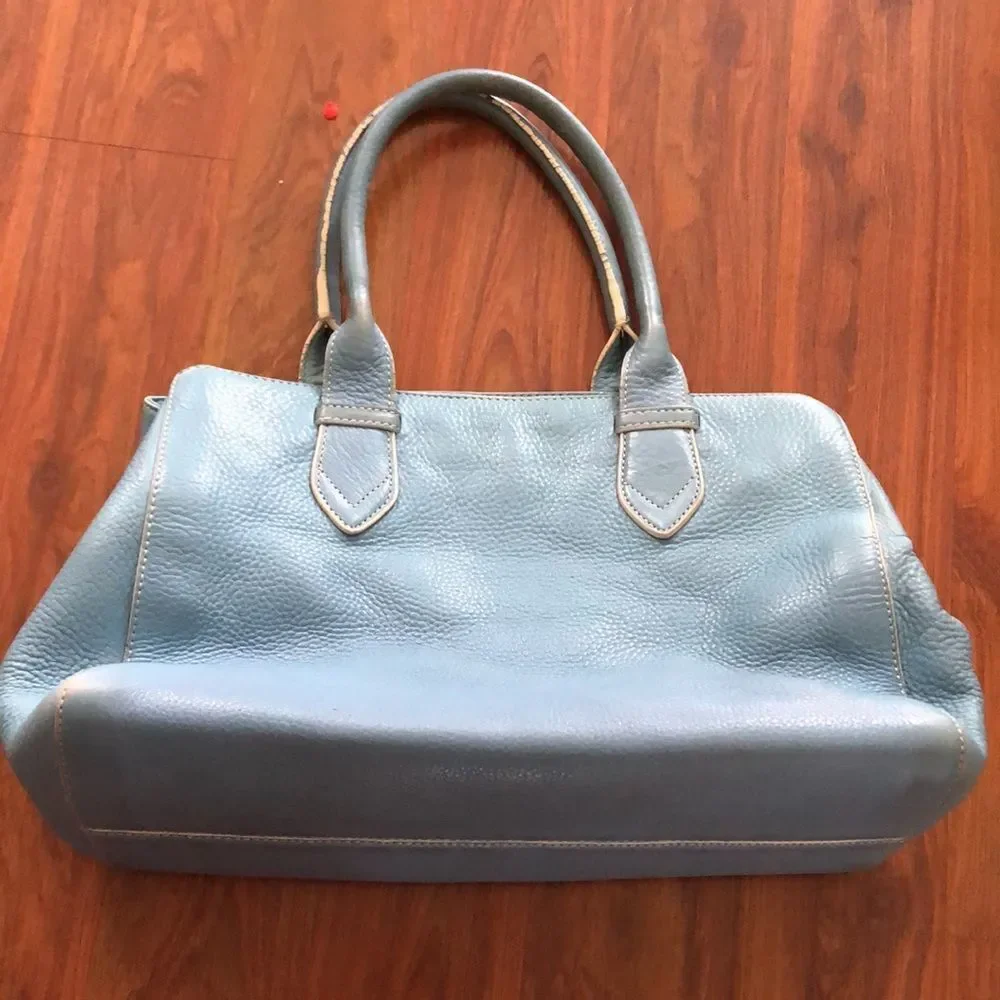Cole Haan powder blue handbag.